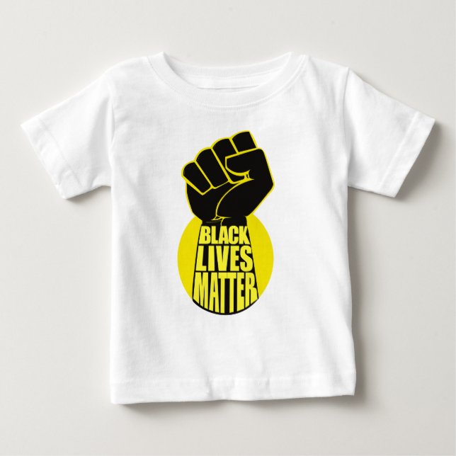 Schwarze Leben-Angelegenheit Baby T-shirt (Vorderseite)