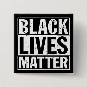 "SCHWARZE LEBEN-ANGELEGENHEIT " BUTTON