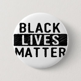Schwarze Leben-Angelegenheit - mutiger Entwurf - Button