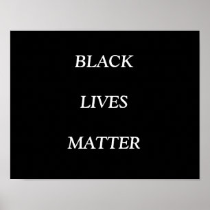 SCHWARZE LEBEN ANGELEGENHEIT, PLAKAT