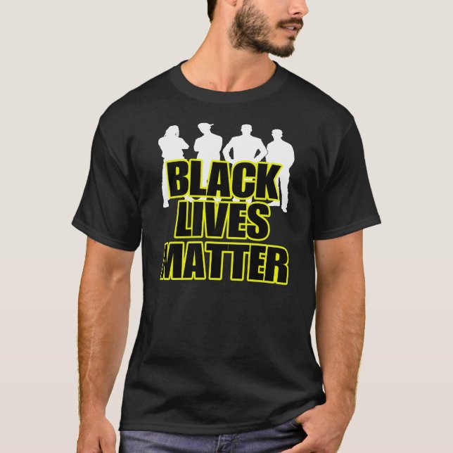 Schwarze Leben-Angelegenheit T-Shirt (Vorderseite)