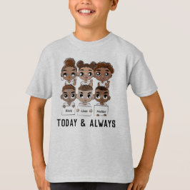 Schwarze Leben zählt heute und immer T-Shirt