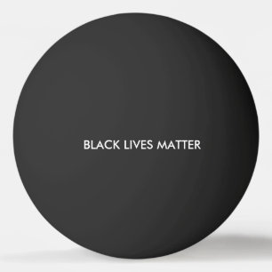 Schwarze Lebensfrage Tischtennisball