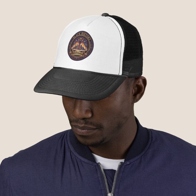 Schwarze Legacy Unity Pride Premium Snapback Kappe (Beispiel)