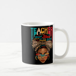 Schwarze Lehrerfrau Afro Smart Afroamerikanerin Lo Kaffeetasse