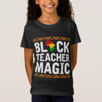 Schwarze Lehrerin Magie Afrikanische Amerikanische