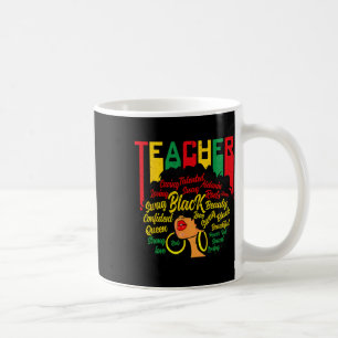 Schwarze Lehrermagie Schwarze Geschichtserziehung  Kaffeetasse