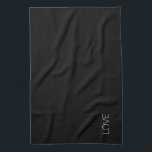 Schwarze Liebe - die schwarze Reihe Handtuch<br><div class="desc">Schwarze Liebe - die schwarze Reihe</div>