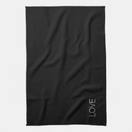 Schwarze Liebe - die schwarze Reihe Handtuch