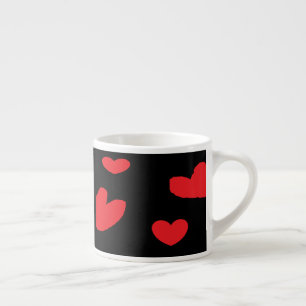 Schwarze Liebe Espressotasse