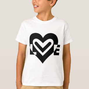 Schwarze Liebe T-Shirt