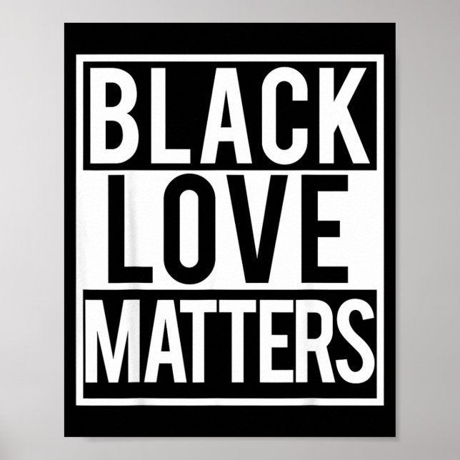 Schwarze Liebe zählt Poster (Vorne)