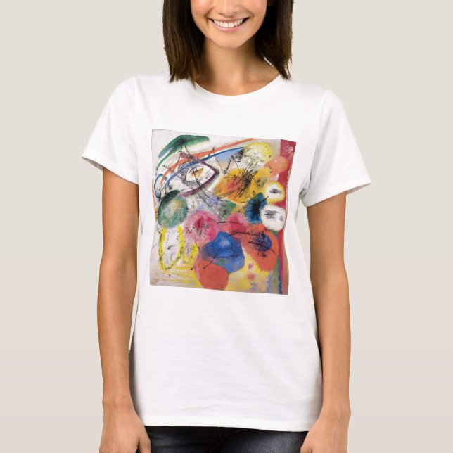 Schwarze Linien T-Shirt (Vorderseite)