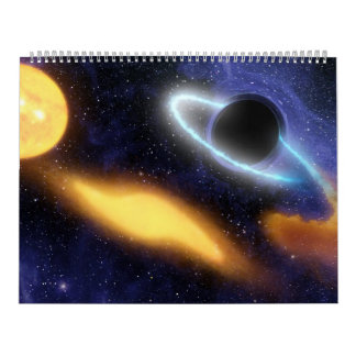 Schwarze Löcher im Weltraum von der NASA Kalender