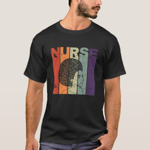 Schwarze LPN-Krankenschwestern zählen Afrikanisch T-Shirt