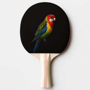 Schwarze Luxus-Ping-Pong-Schläger mit Eastern Rose Tischtennis Schläger