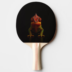 Schwarze Luxus-Ping-Pong-Schläger mit Panther-Cham Tischtennis Schläger