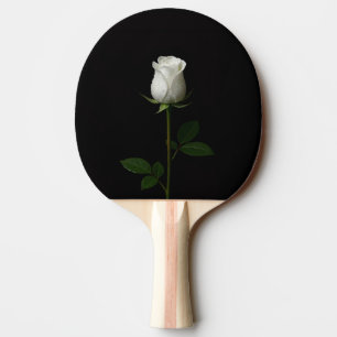 Schwarze Luxus-Ping-Pong-Schläger mit reiner weiße Tischtennis Schläger