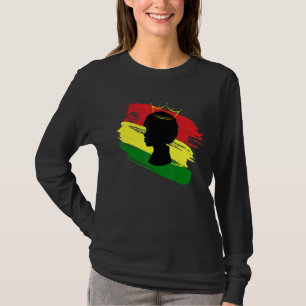 Schwarze Mädchen Magie Afrikanische Königin Melani T-Shirt