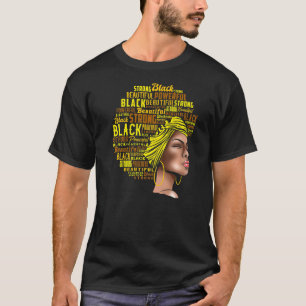 Schwarze Mädchen Magie Inspirierte Schwarze Frau Z T-Shirt