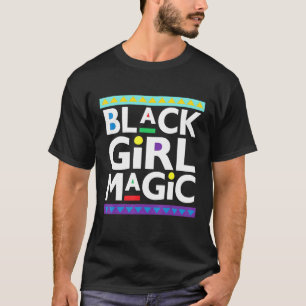 Schwarze Mädchen Magie T-Shirt