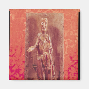Schwarze Madonna, katalanische Schule, 11. Magnet