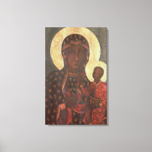 Schwarze Madonna von Jasna Gora Leinwanddruck