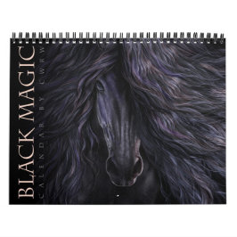 Schwarze Magie-Pferdekalender Kalender