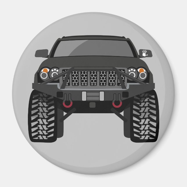 Schwärze Magnet (Vorne)