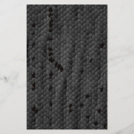 Schwarze Mamba illustriert, Art Briefpapier