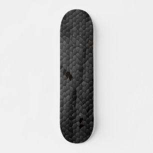 Schwarze Mamba in illustriert, Kunstdrucke, Skateboard