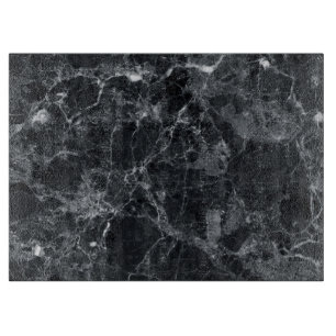 Schwarze Marmorbeschaffenheit Schneidebrett