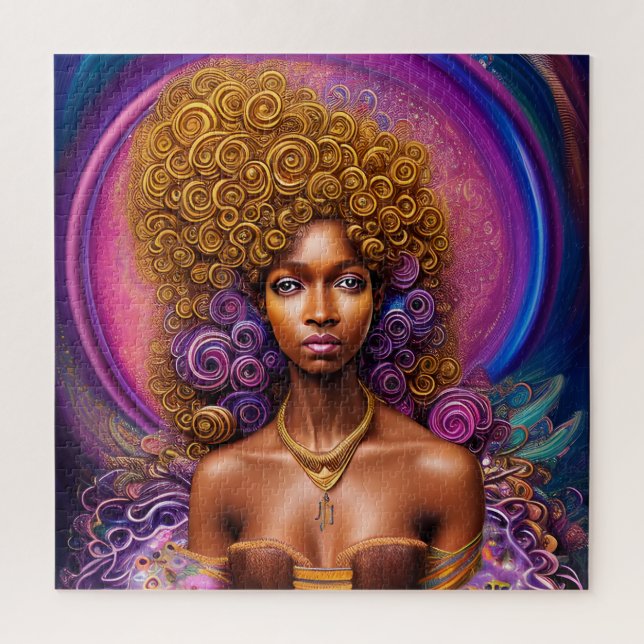 Schwarze Melanin Queen Brown Skin Sista Women (Vertikal)