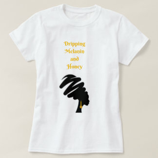 Schwarze Melanin und Honey-Shirt T-Shirt