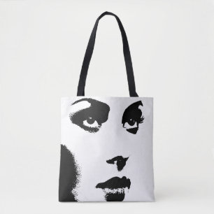Schwarze Merkmale der Frau Tasche