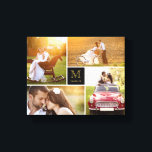 Schwarze Minimalistische Monogramm Hochzeit 4 Foto Leinwanddruck<br><div class="desc">Mit Fett*fa*tin entworfen. Einfach mit eigenen Texten,  Fotos oder Bildern anpassen. Für individuelle Anfragen wenden Sie sich bitte direkt an fat*fa*tin. Es gelten benutzerdefinierte Gebühren. www.zazzle.com/fat_fa_tin www.zazzle.com/color_therapy www.zazzle.com/fatfatin_blue_knot www.zazzle.com/fatfatin_red_knot www.zazzle.com/fatfatin_mini_me www.zazzle.com/fatfatin_box www.zazzle.com/fatfatin_design www.zazzle.com/fatfatin_ink</div>
