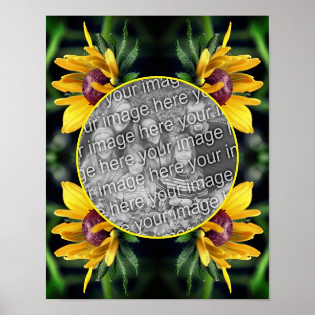 Schwarze Mit Augen Susan-Blume Erstellen Sie Ihr e Poster (Vorne)
