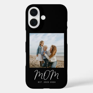 Schwarze Mom etablierte Skript Foto Case-Mate iPhone 16 Hülle