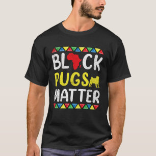 Schwarze Mops spielen eine Rolle in der Geschichte T-Shirt