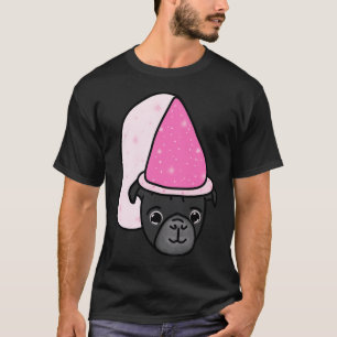 Schwarze Mopsprinzessin T-Shirt