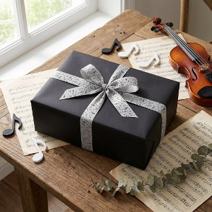 Schwarze Musik Satinband