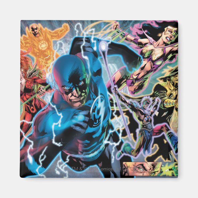 Schwarze Nacht - Comic Magnet (Vorne)