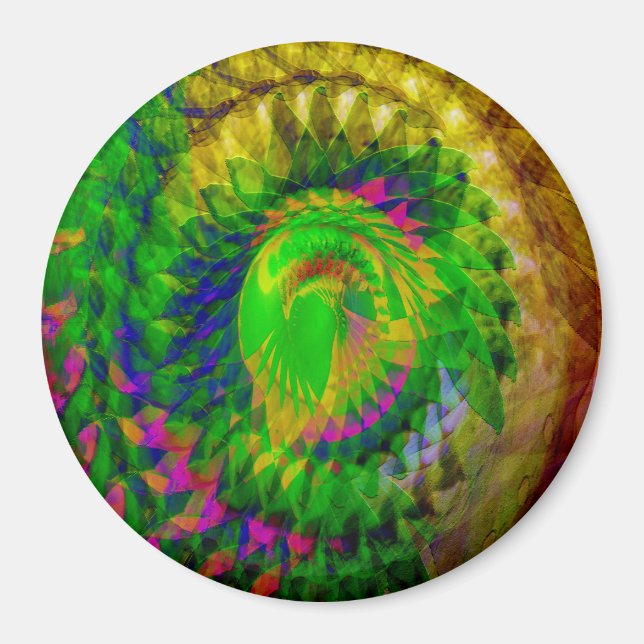 Schwarze Nacht...... Magnet (Vorne)