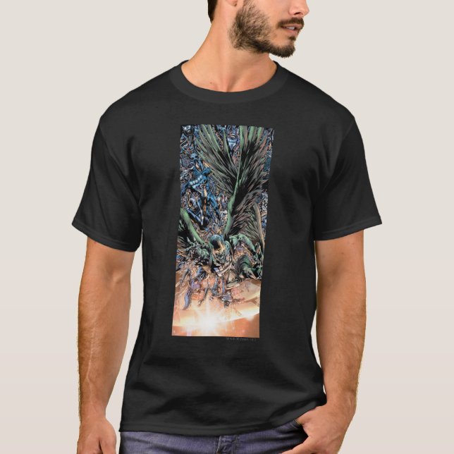Schwarze Nachtgruppe - Farbe T-Shirt (Vorderseite)