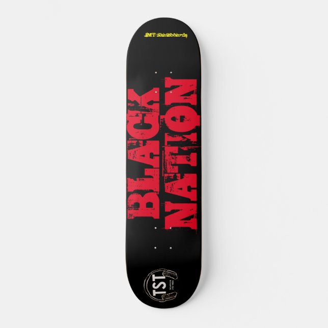 SCHWARZE NATIONEN / JMT SKATEBOARDS (Vorderseite)