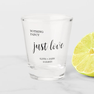 Schwarze Nichts Fancy Nur Liebe Hochzeit Schnapsglas