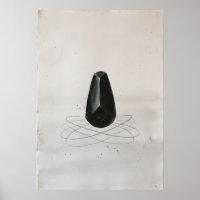 Schwarze Obsidian-Erdungsenergie-Spiritual-Wandkun