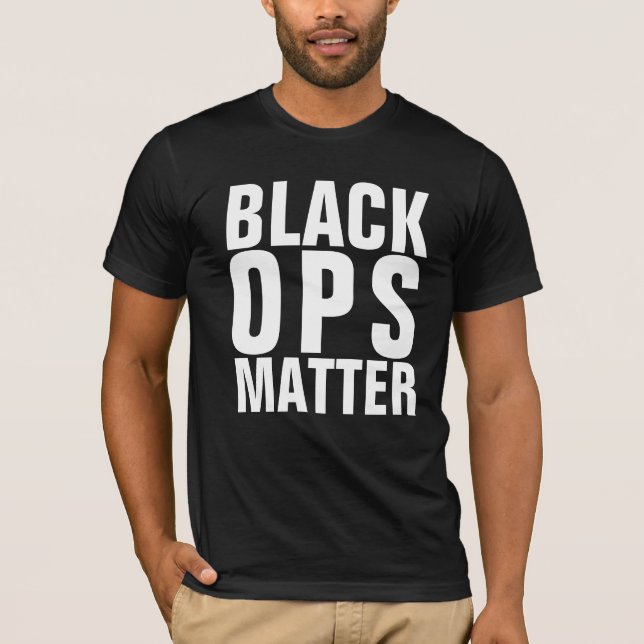 SCHWARZE OPS ANGELEGENHEIT T-Shirt (Vorderseite)