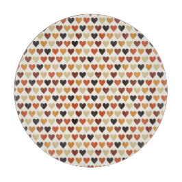 SCHWARZE ORANGE ROTE BROWN FALL HEARS SCHNEIDEBRETT