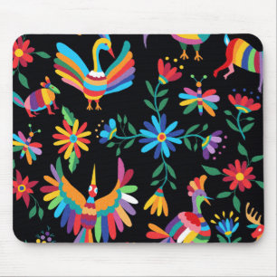 Schwarze Otomi Mausunterlage Mousepad